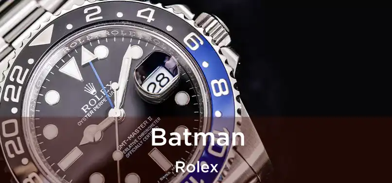  Batman Rolex