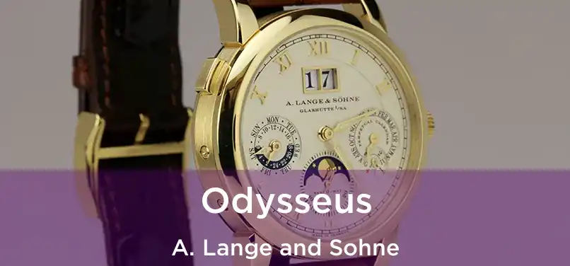  Odysseus A. Lange and Sohne